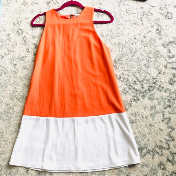 ALICE + OLIVIA two-toned shift dress XS - Picture 4 of 6
